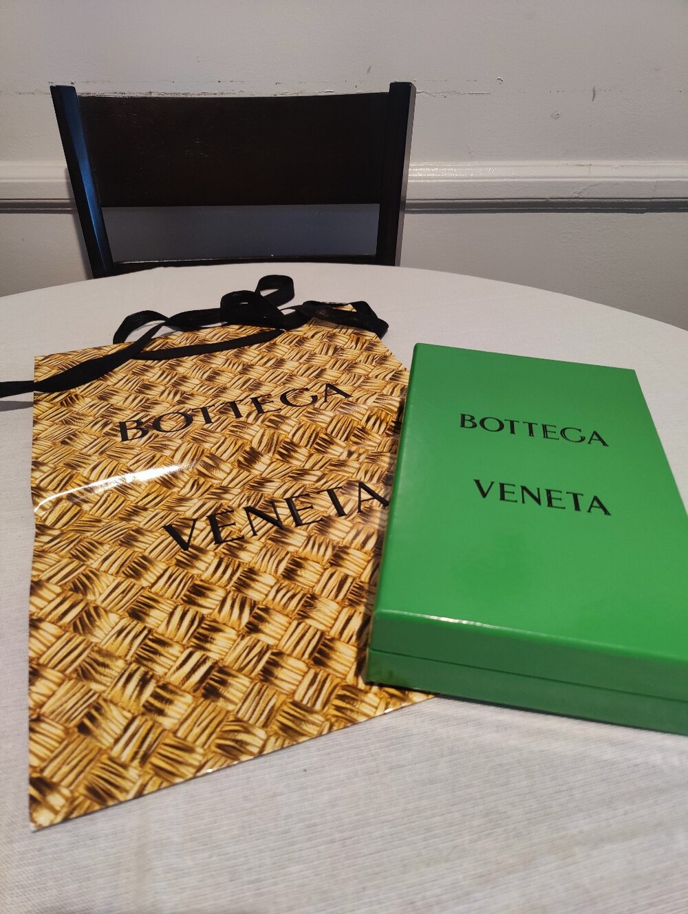Bottega Veneta Gift Box and Shopping Bag